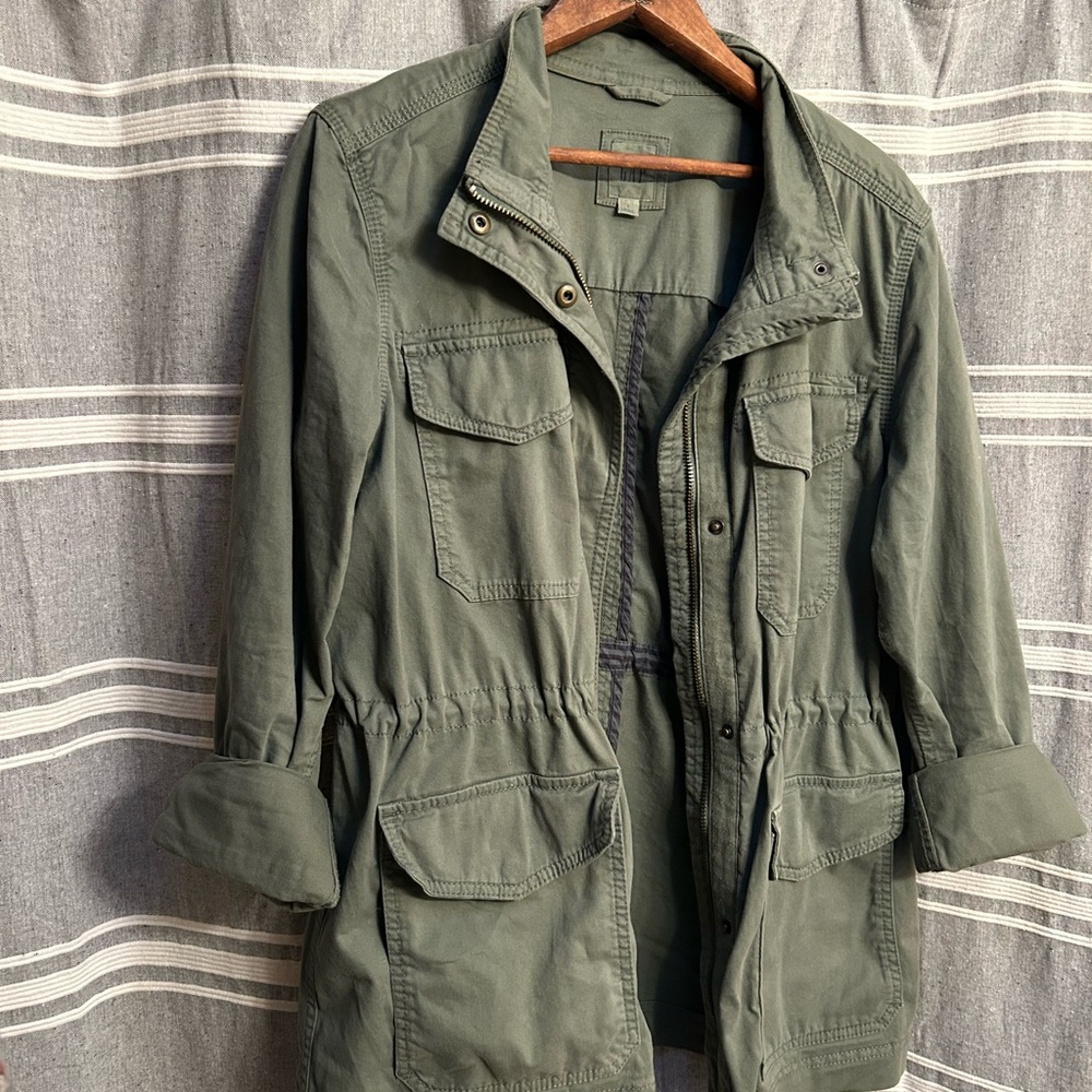 Women's Green Utility Jacket